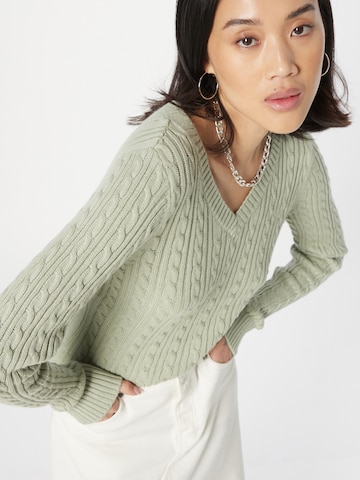 HOLLISTER Sweater 'EMEA' in Green