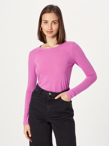 GAP Shirt 'FEATHER' in Lila: predná strana