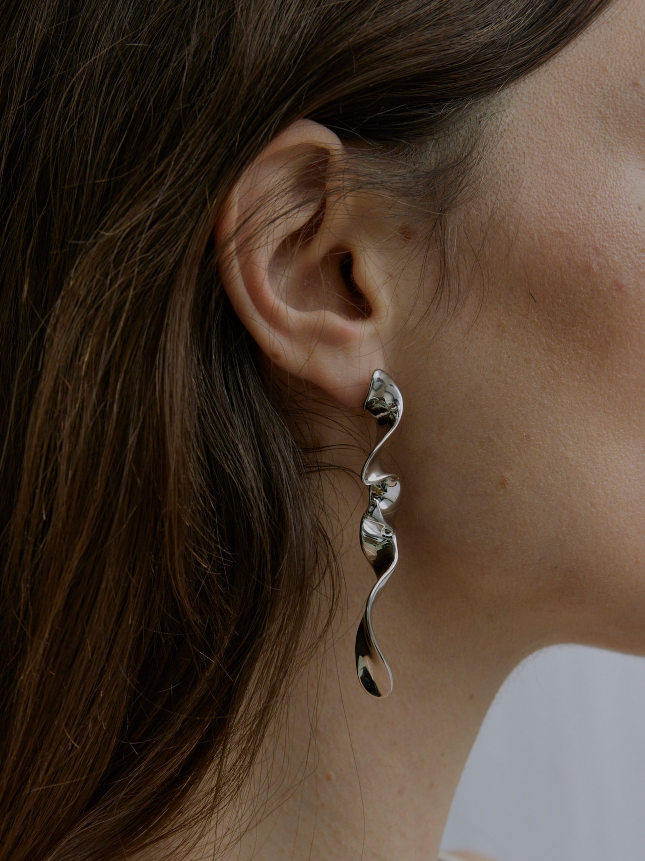 EDITED Produits Boucles d'oreilles 'Nia' argent