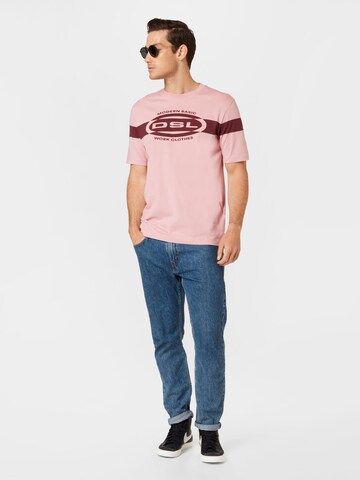 T-Shirt 'JUST' DIESEL en rose