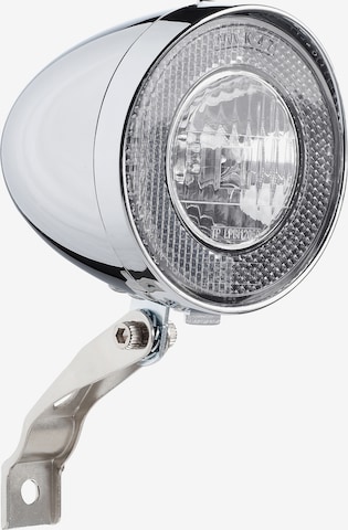 Büchel Lamp in Silver: front