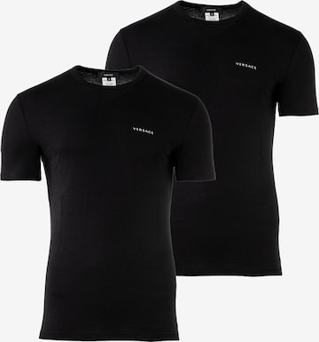 VERSACE Shirt in Black: front