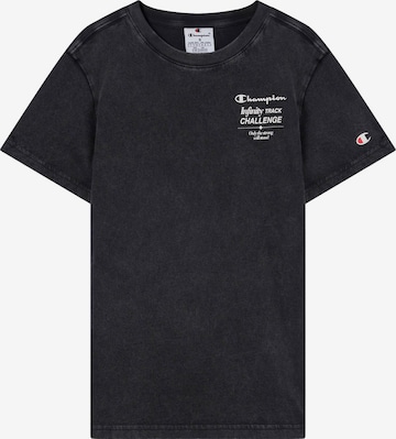 T-Shirt Champion Authentic Athletic Apparel en noir : devant