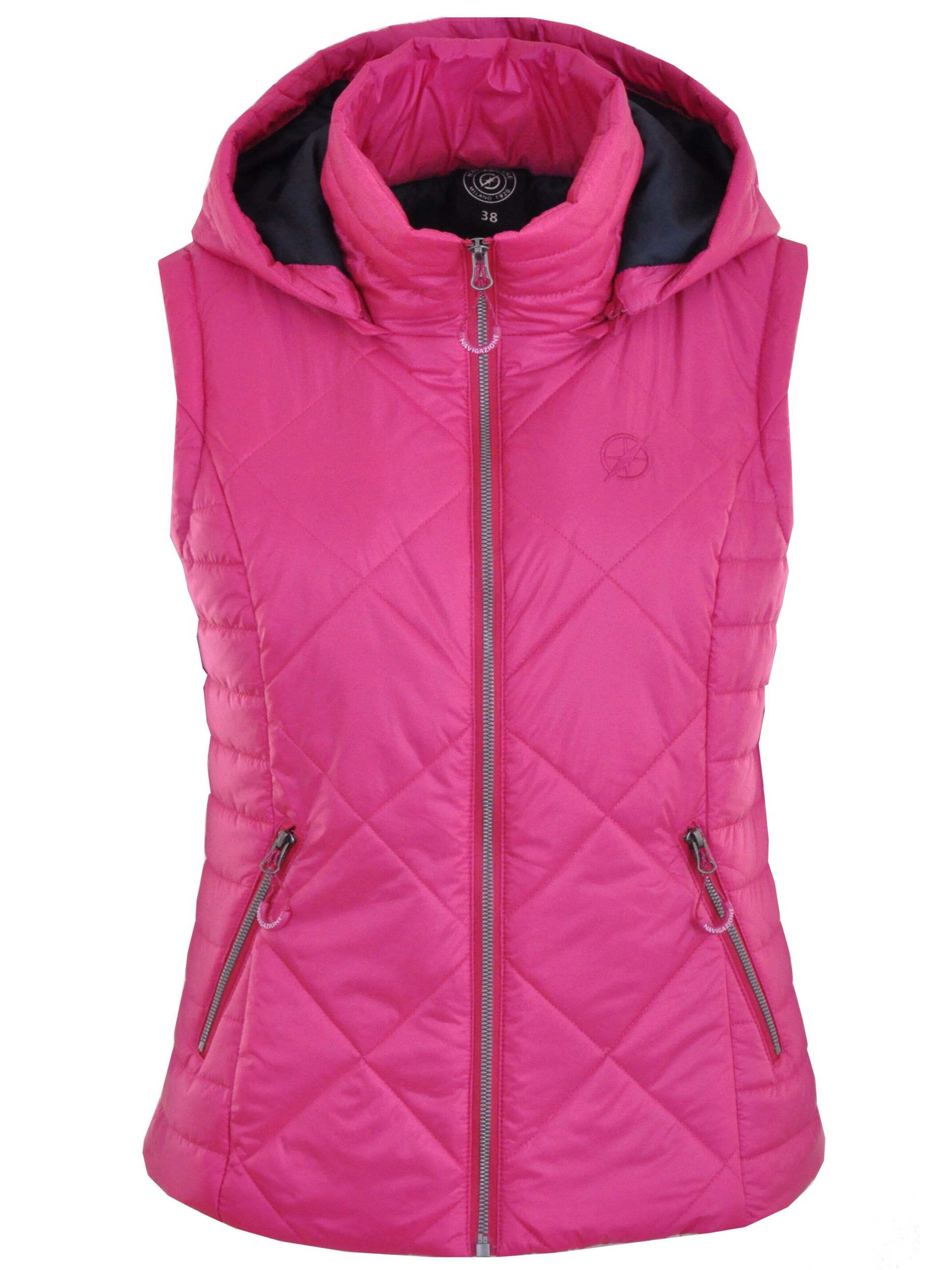 Navigazione Weste in Pink: Vorderseite