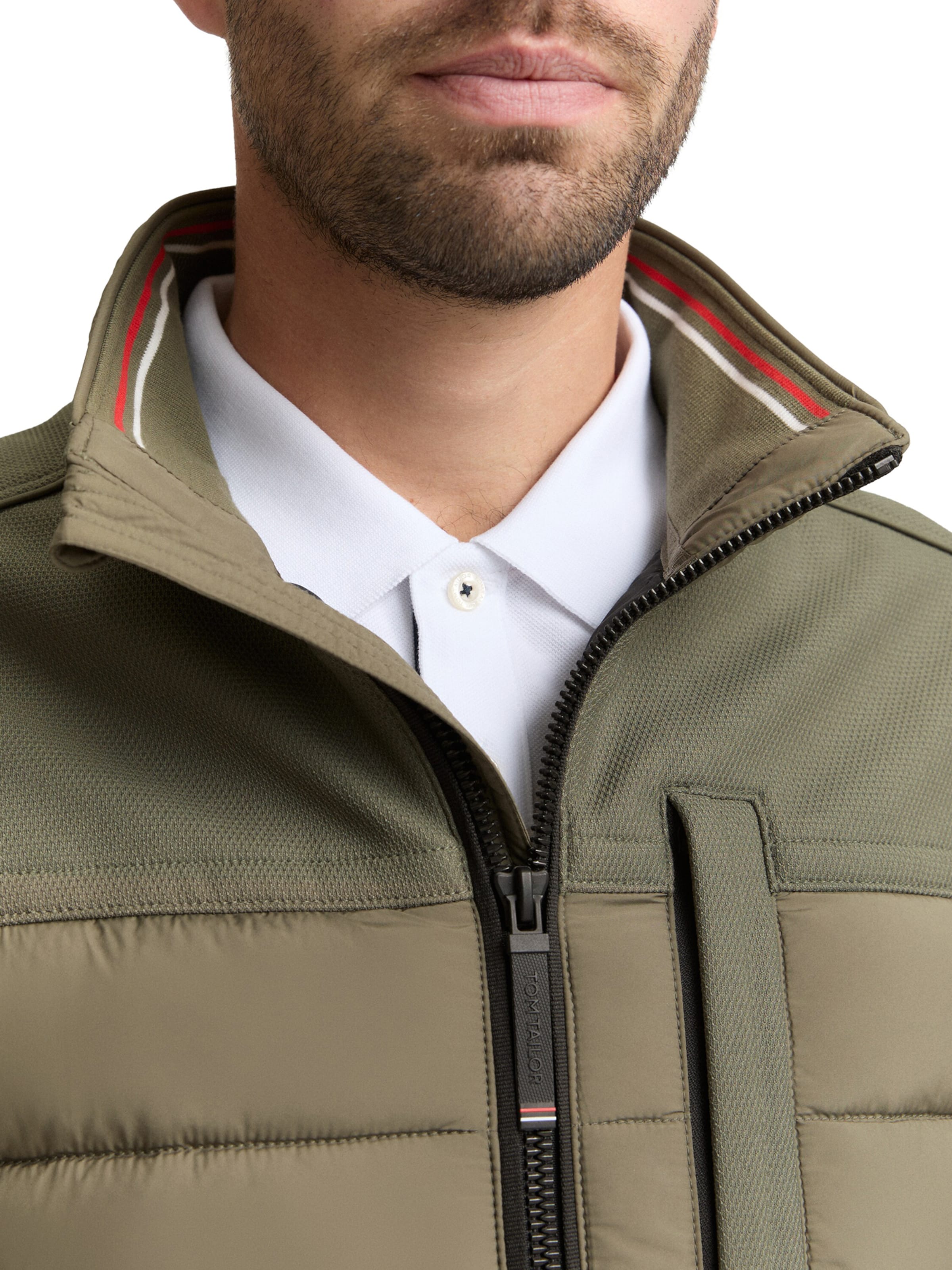 TOM TAILOR Jacke in Grün