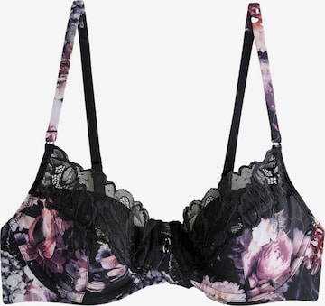 Next Balconette Rintaliivi värissä musta: etupuoli