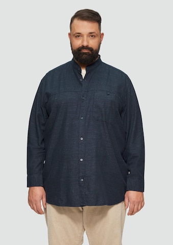 Coupe regular Chemise s.Oliver en bleu : devant