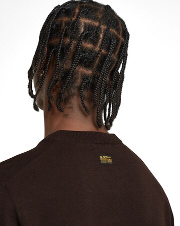 G-STAR Sweater 'Premium core' in Brown