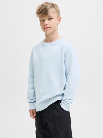 Jack & Jones Junior Sweatshirt in Blue: front