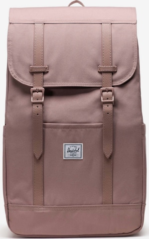 Herschel Backpack 'Retreat' in Pink: front