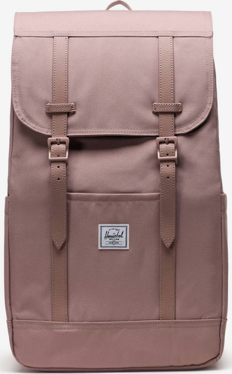 Herschel Ryggsäck 'Retreat' i gammalrosa / svart / off-white, Produktvy