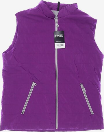 Trigema Vest in M in Purple: front