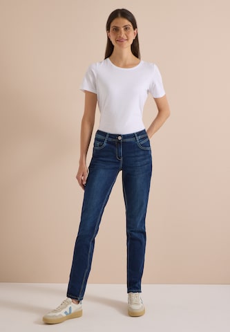 CECIL Regular Jeans in Blau