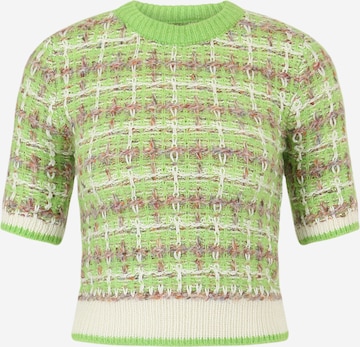River Island Petite Sweater in Green: front