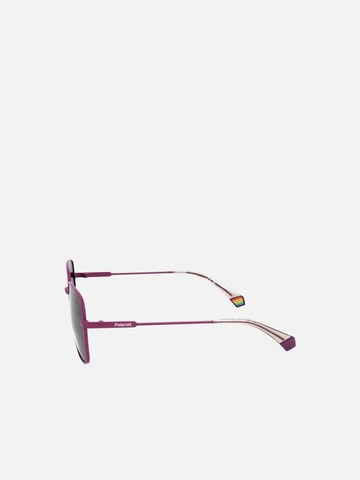 PolaroidSunčane naočale 'Polaroid PLD 6194/S/X Ruthenium 56/17/145 Women Sunglasses' - ljubičasta boja