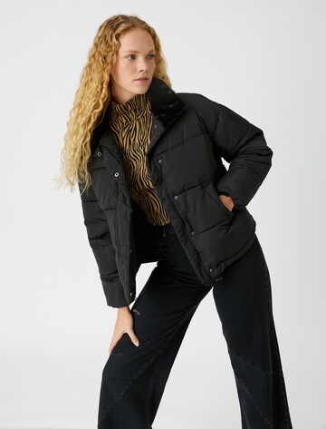 Koton Winter Jacket in Black