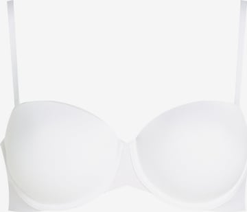 Soutien-gorge Calvin Klein Underwear en blanc : devant