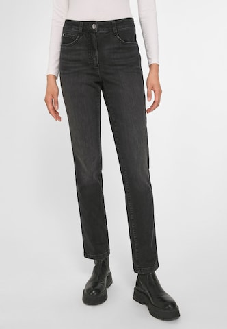 Basler Regular Jeans in Black: front