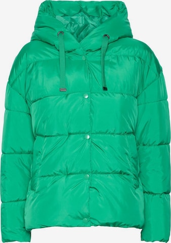 VERO MODA Winter Jacket in Green: front