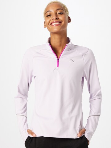 PUMA Performance Shirt in Purple: front