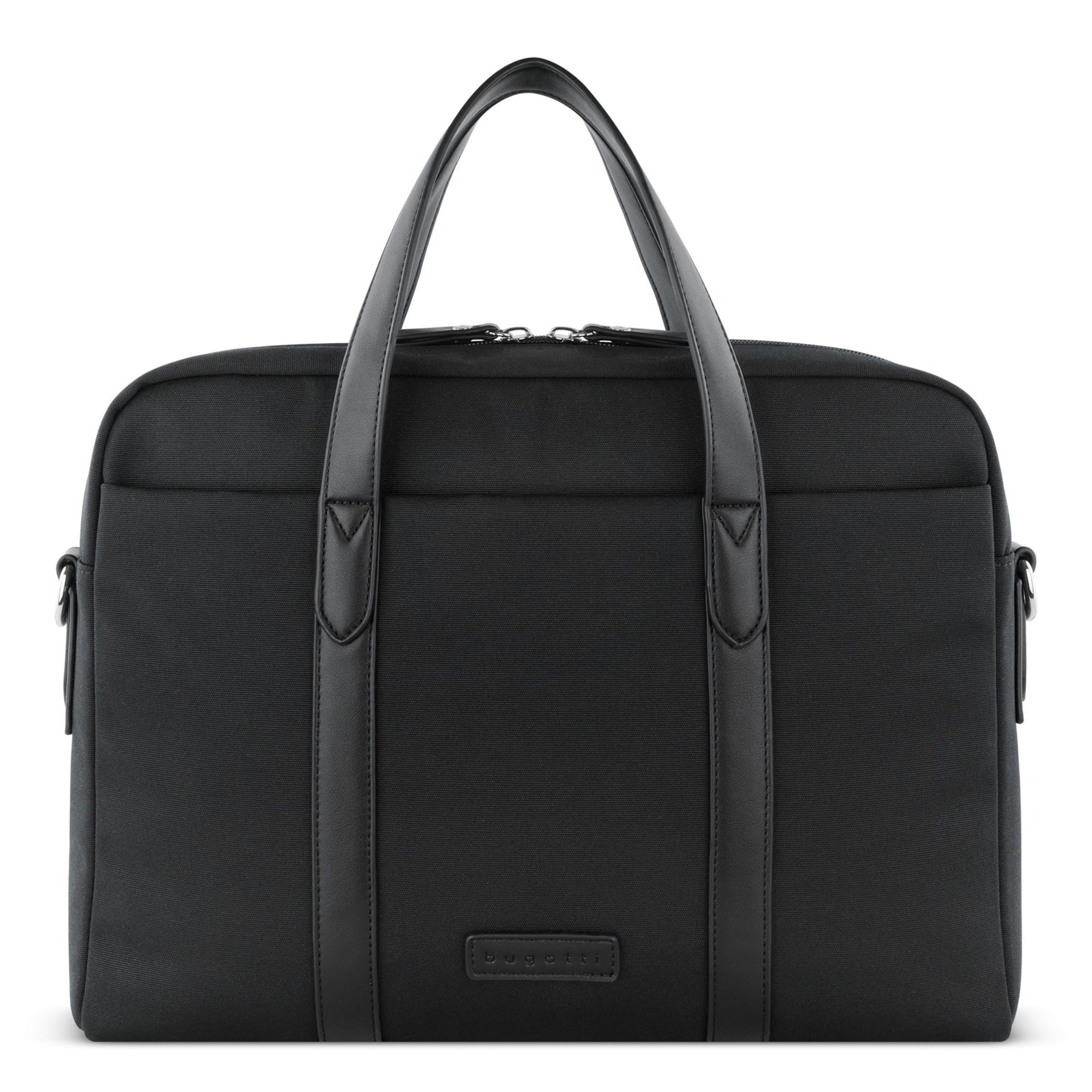 bugatti Aktentas 'Maro' in Zwart: voorkant