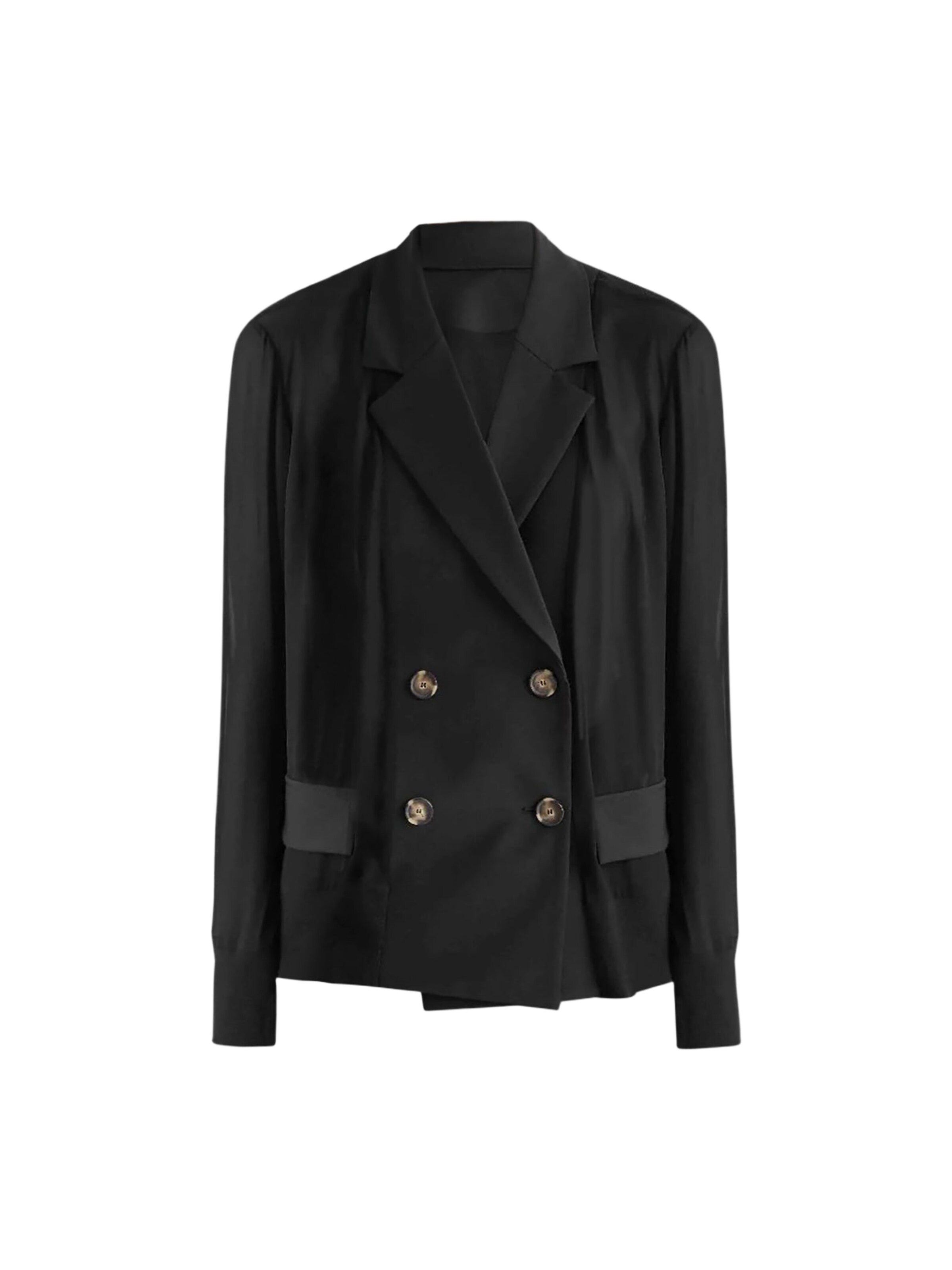 Blazer di Meimeij in nero: frontale
