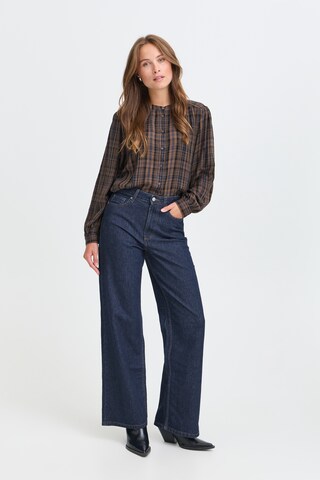 Wide Leg Jean b.young en bleu