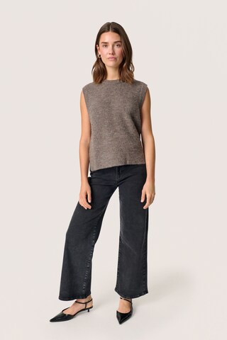 Pull-over 'Rakel' SOAKED IN LUXURY en marron