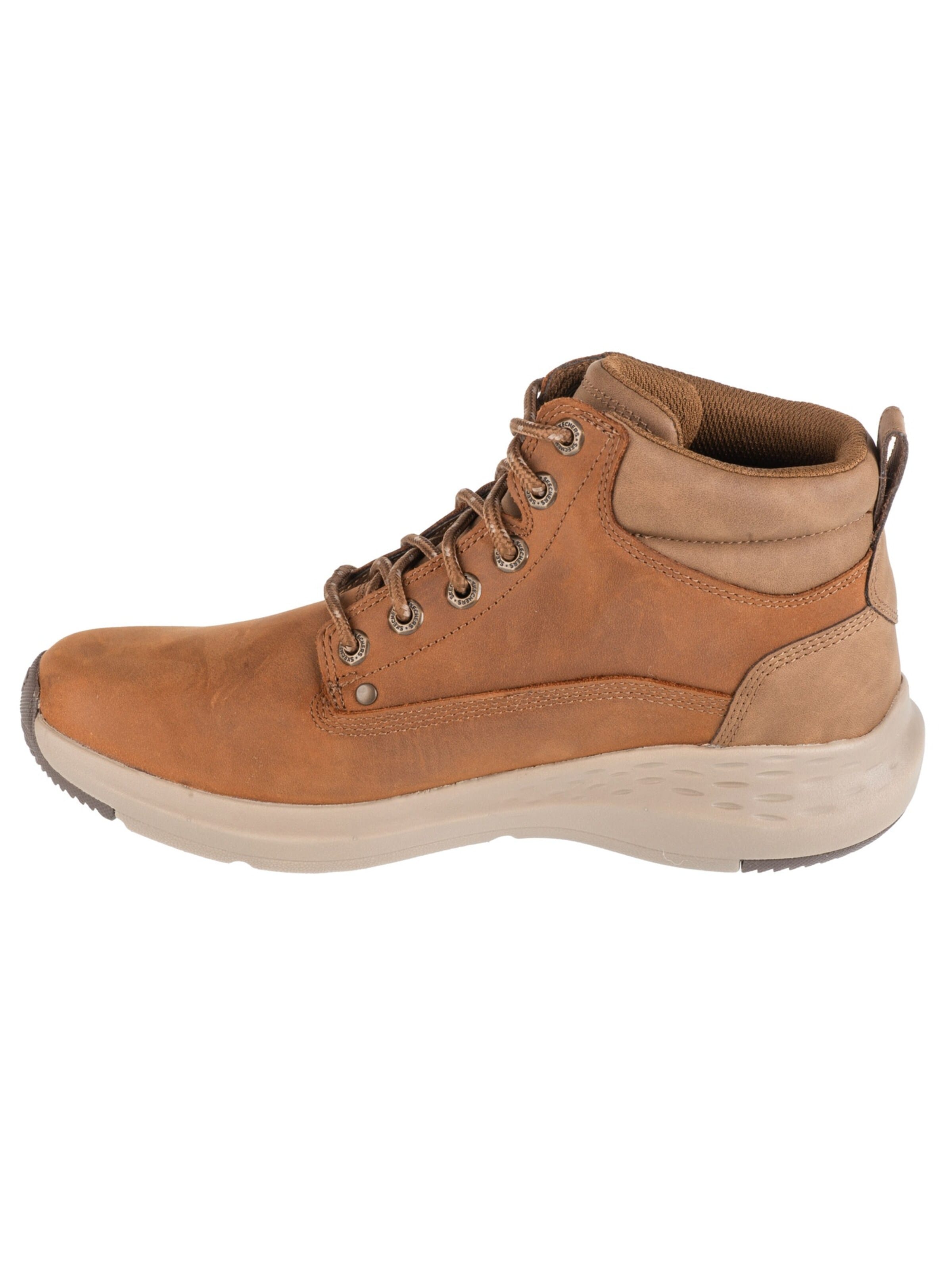 SKECHERS Veterboots in Bruin