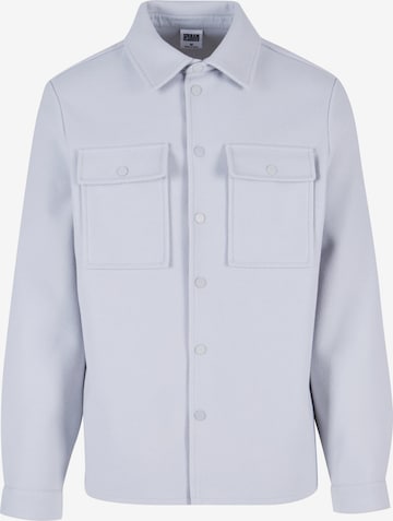 Urban Classics Comfort fit Between-Season Jacket in Blue: front