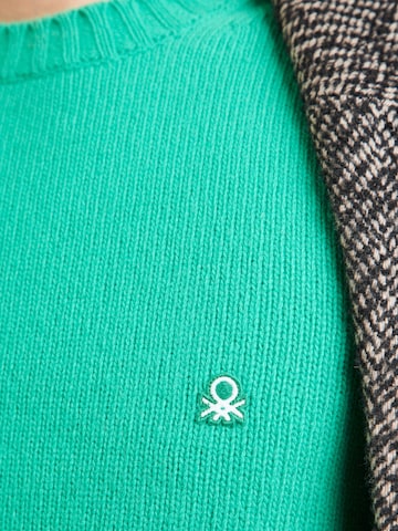 UNITED COLORS OF BENETTON Pulóver - zöld