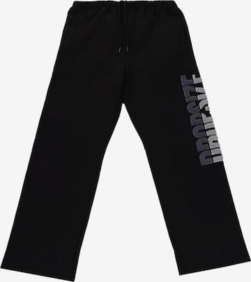 regular Pantaloni di Dropsize in nero: frontale