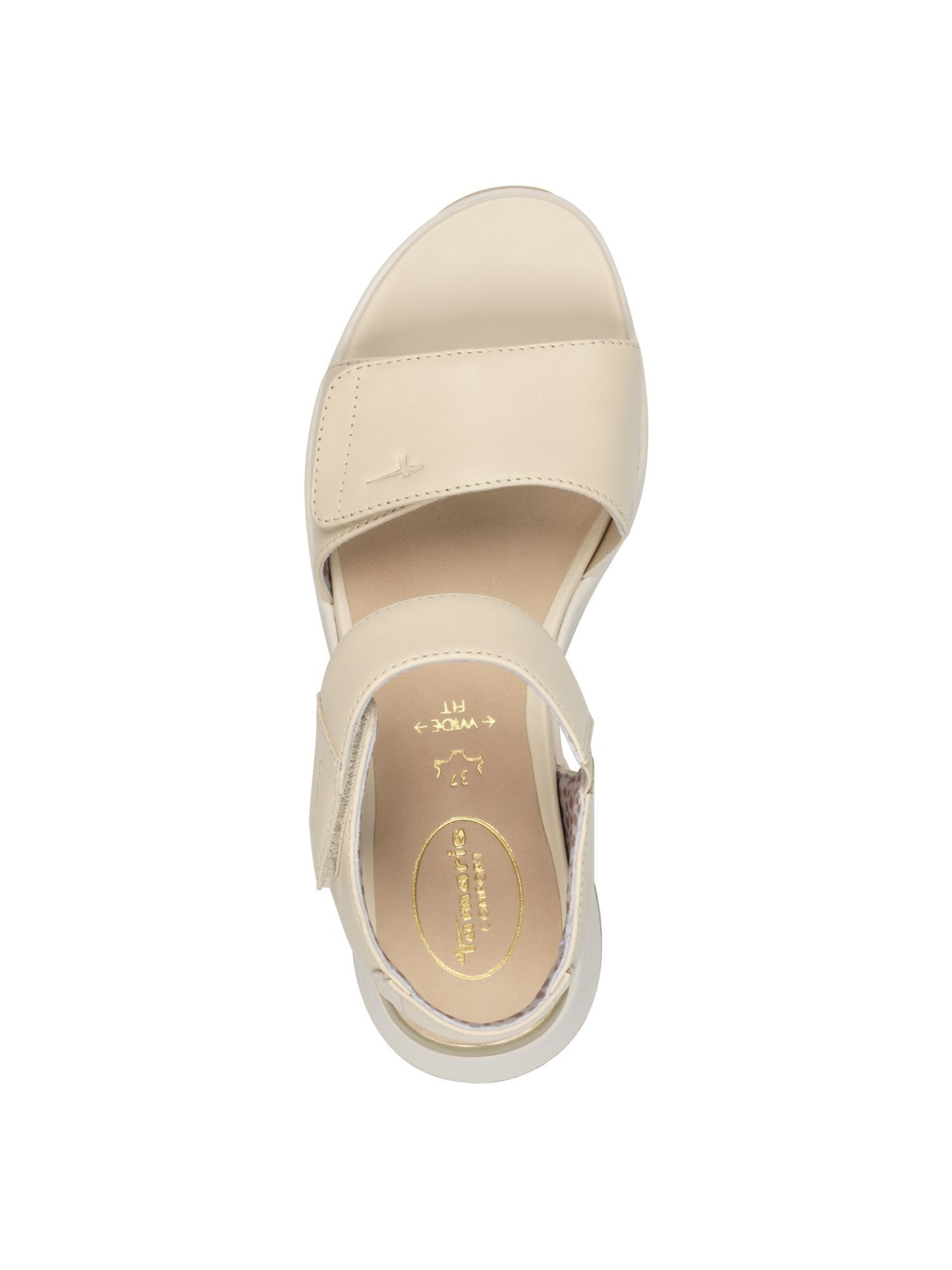 Sandales Tamaris en beige