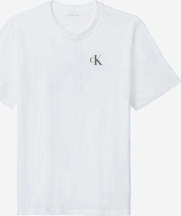 Calvin Klein Jeans Tričko 'CLASSIC' – bílá: přední strana