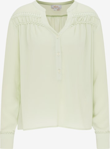 usha FESTIVAL Blouse in Green: front