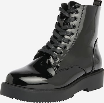 ABOUT YOU Lace-Up Ankle Boots 'Janna' in Black: front