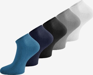 normani Socks in Blue: front