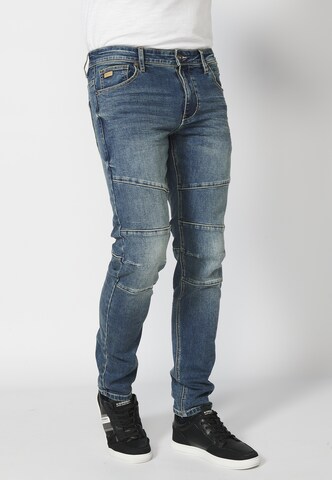 KOROSHI Skinny Jeans in Blau