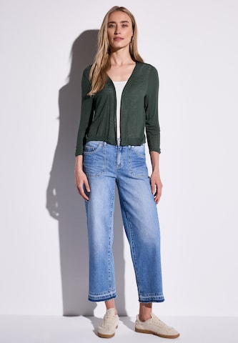 STREET ONE Knit Cardigan 'Suse' in Green