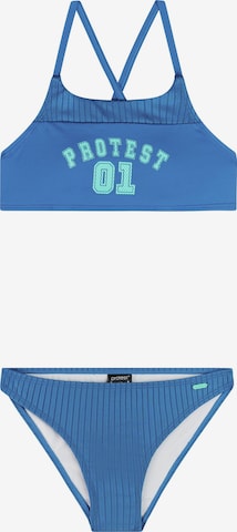 PROTEST Bikini 'PRTWaw JR' in Blau: Vorderseite