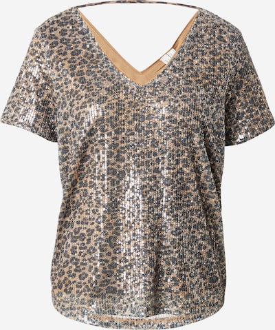 VERO MODA Paita 'VMHANYA' värissä tummabeige / musta, Tuotenäkymä