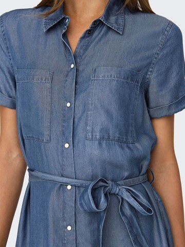 Robe-chemise 'JASPER' JDY en bleu