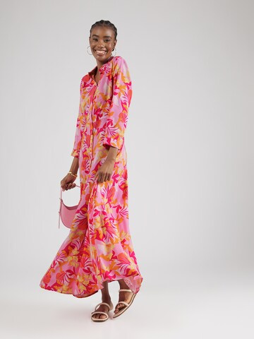 Y.A.S Sukienka koszulowa 'SAVANNA' w kolorze różowy