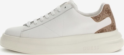 GUESS Niske tenisice 'Elba' u bež / smeđa / brokat, Pregled proizvoda