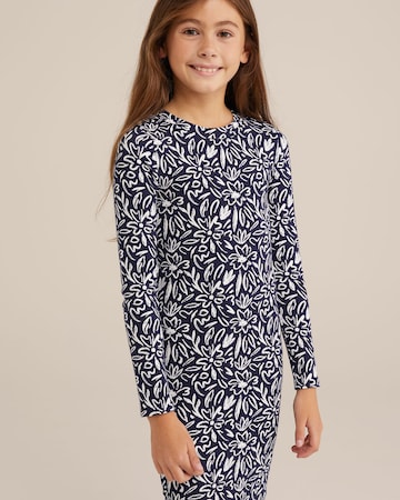 WE Fashion Платье в Синий: спереди