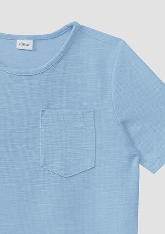 T-Shirt s.Oliver en bleu