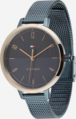 TOMMY HILFIGER Analog klocka i blå: framsida