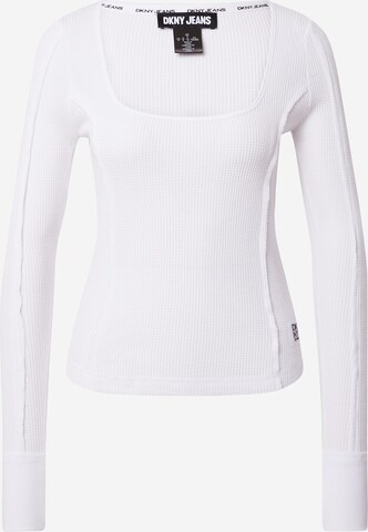 DKNY - Camiseta en blanco: frente