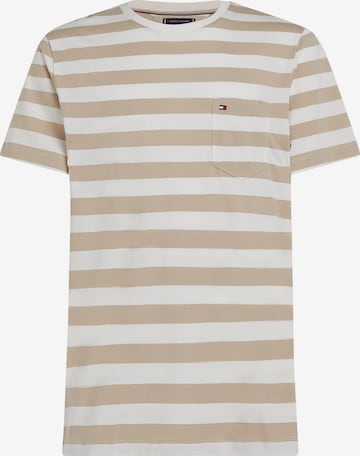 TOMMY HILFIGER T-Shirt 'ESSENTIAL' in Beige: Vorderseite