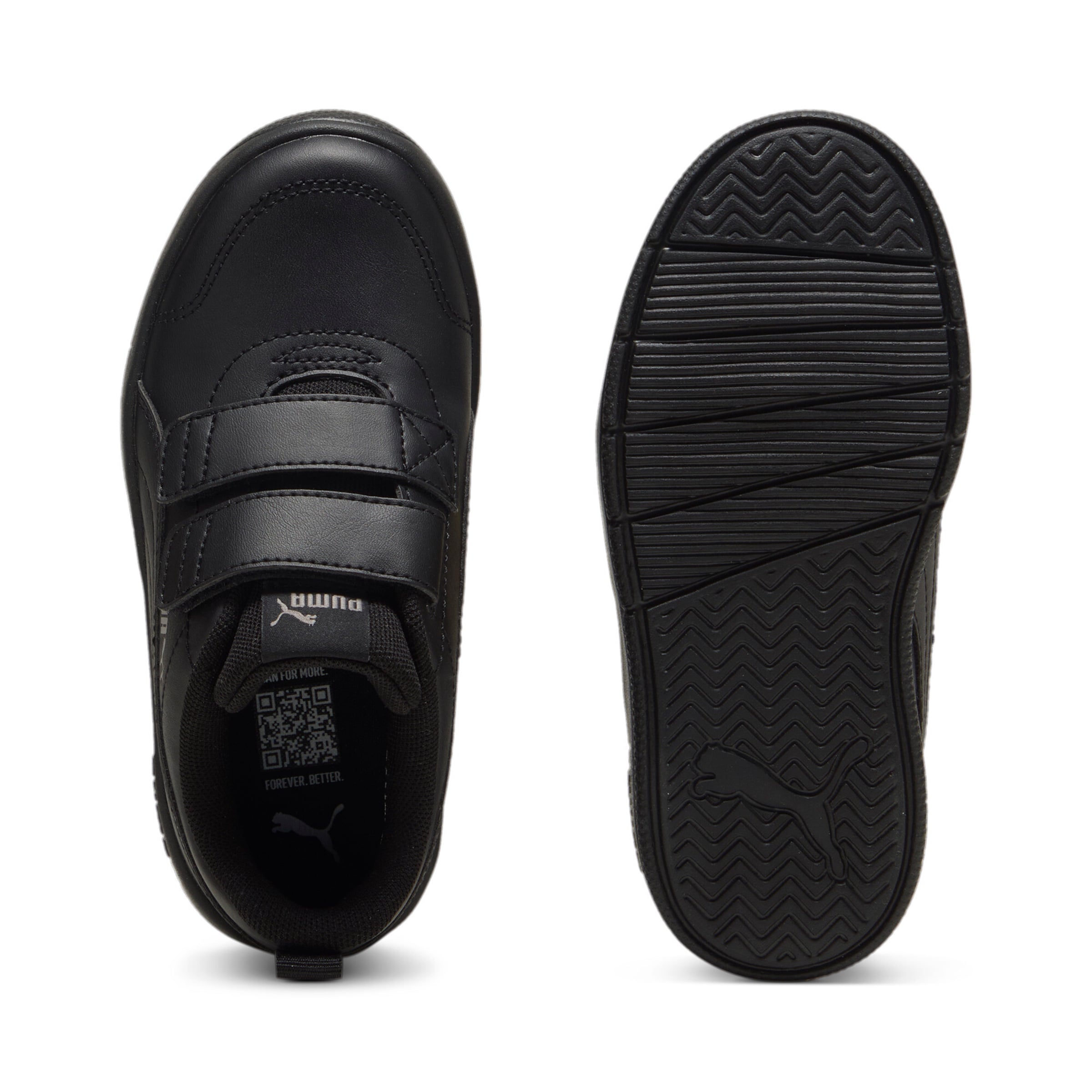 PUMA Sneaker 'Courtflex V3' i svart